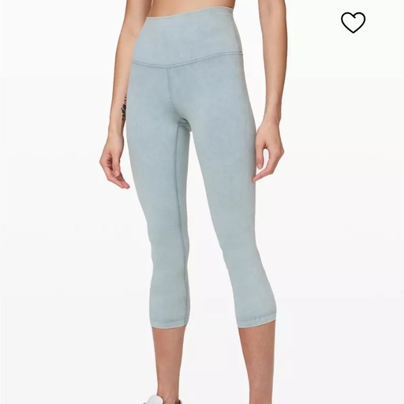 Lululemon wonder under blue leggings size 6 - Picture 2 of 12